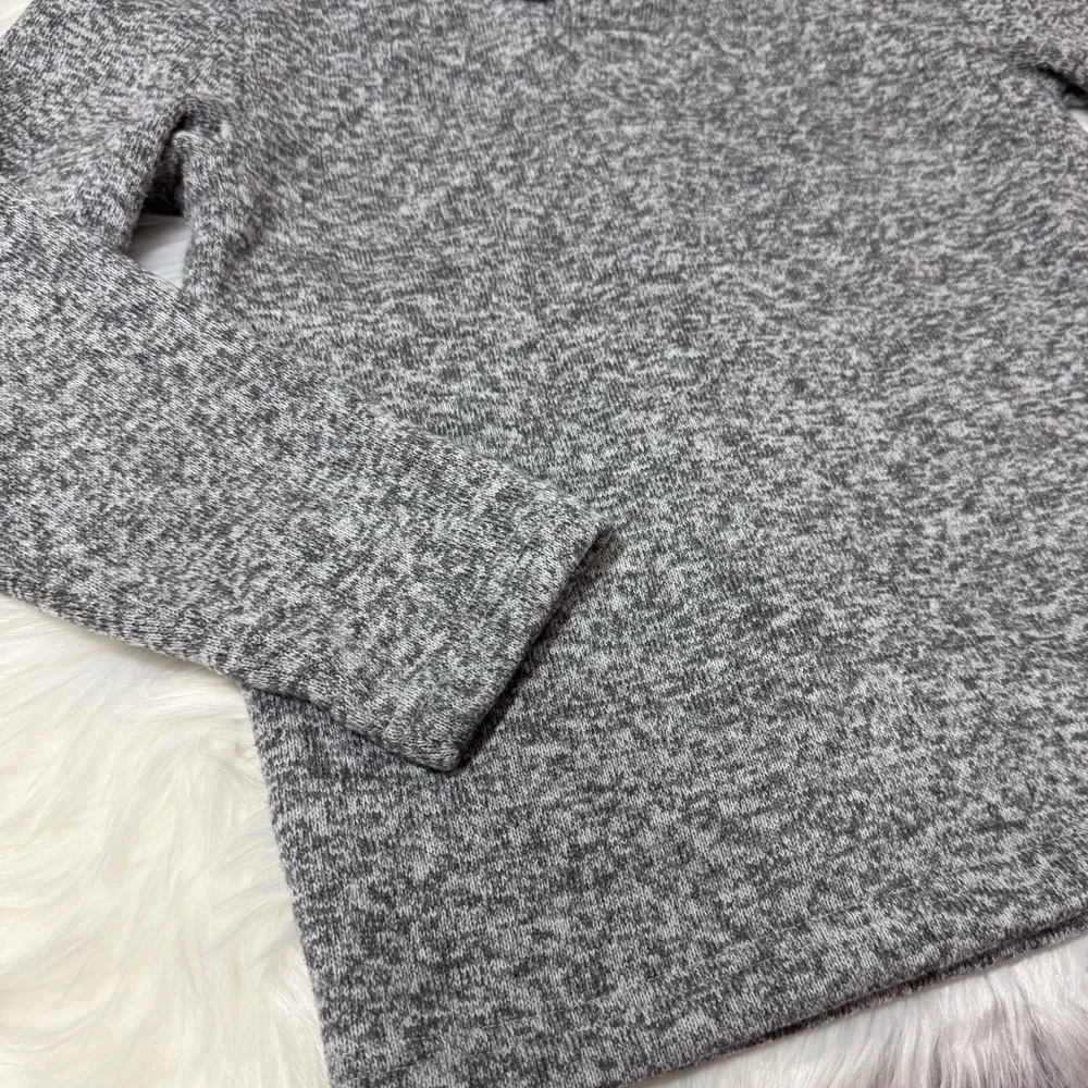 Old Navy Boys Size Large (10-12) Gray Shawl Collar Sweater